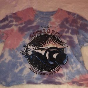 Tie dye crop top!!